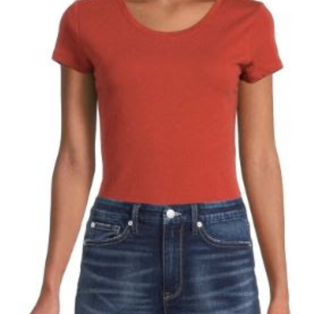 No Boundaries Scoopneck Tee Shirt